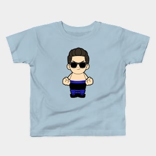 Johnny Cage Chibi Kids T-Shirt